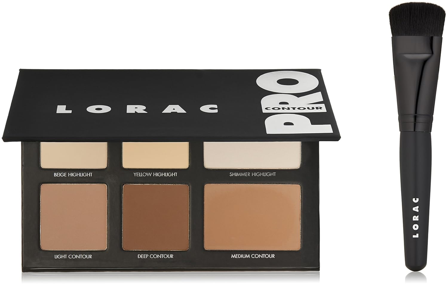 LORAC PRO Contour Palette & Contour Brush, Multi