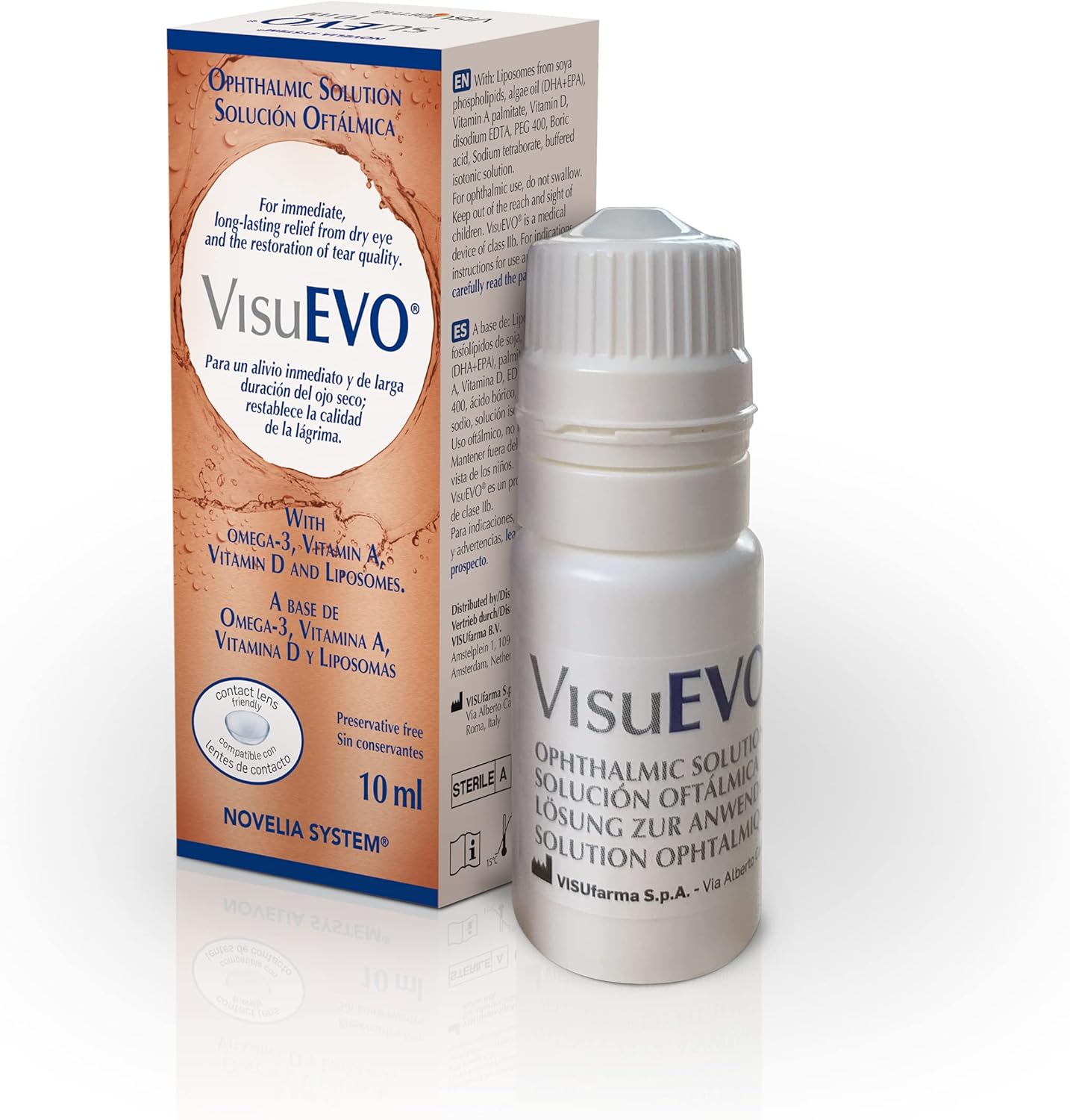 VisuEvo 10 Millilitres Eye Drops x3 Pack