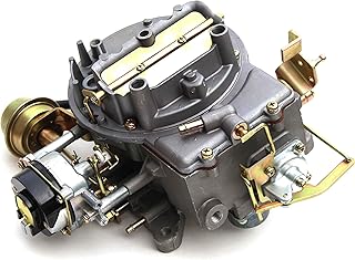 New Carburetor Two 2 Barrel Carburetor Carb 2100 2150 Compatible with Ford 289 302 351 Cu Jeep Engine with Electric Choke Replaces Motorcraft 2150 Carburetor