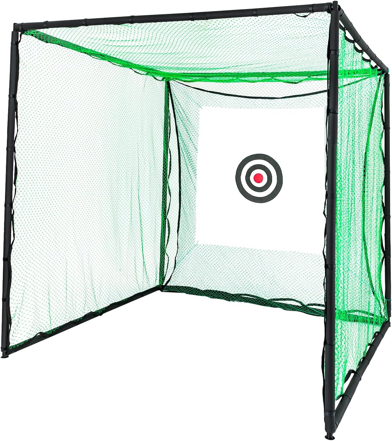 Golf Practice Net 250x250x250cm - Golf Training Equipment Hitting Net for Backyard Driving Swing Trainer Gifts for Men/Women