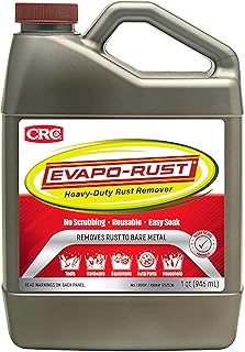 CRC Evapo-Rust, Heavy-Duty Rust Remover, Reusable, Acid-Free, Non-Corrosive, Water-based, 32 oz, Removes Rust to Bare Metal