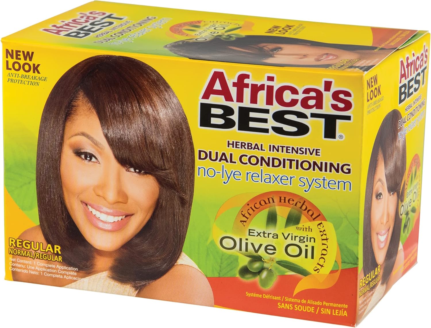 Africa's BEST No-Lye dual conditioning relaxer system super