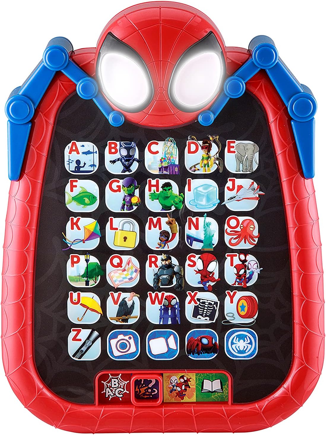 ekids Spidey and His Amazing Friends Kids Tablet for Preschool, Tablet with Educational Games and ABC Learning for Toddlers Aged 3 and Up