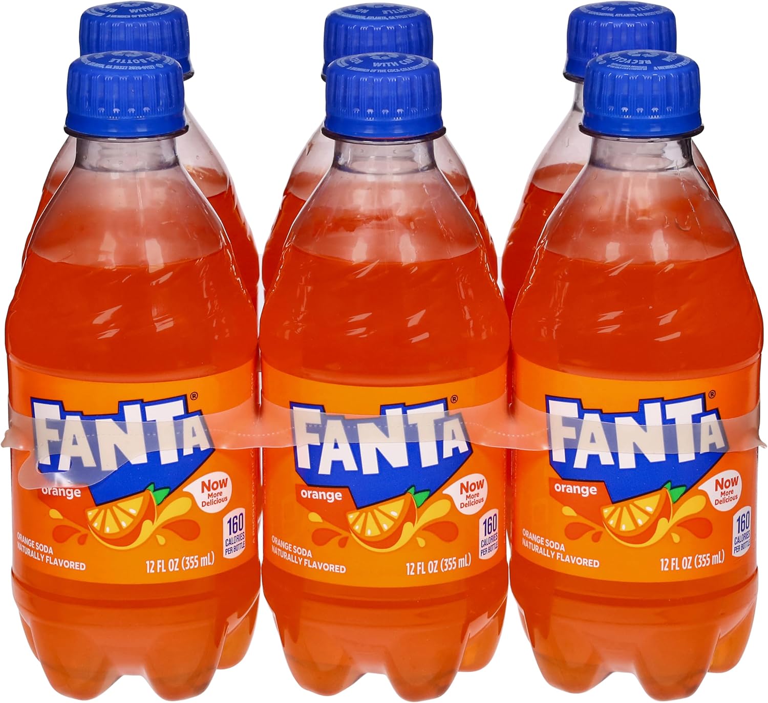 Fanta Orange, 12 fl oz, 6 Pack