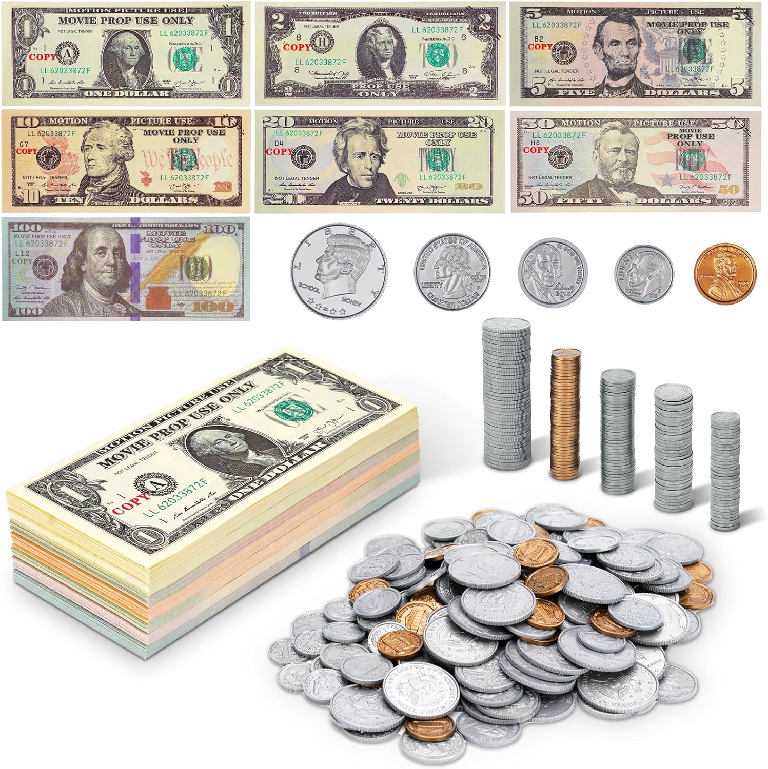 Play Props 480Pcs