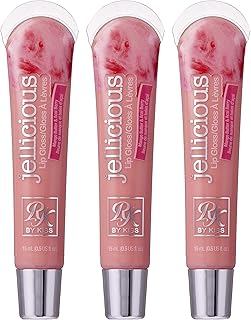 Ruby Kisses Jellicious Mouth Watering Lip Gloss JLG04 (3 PACKS)