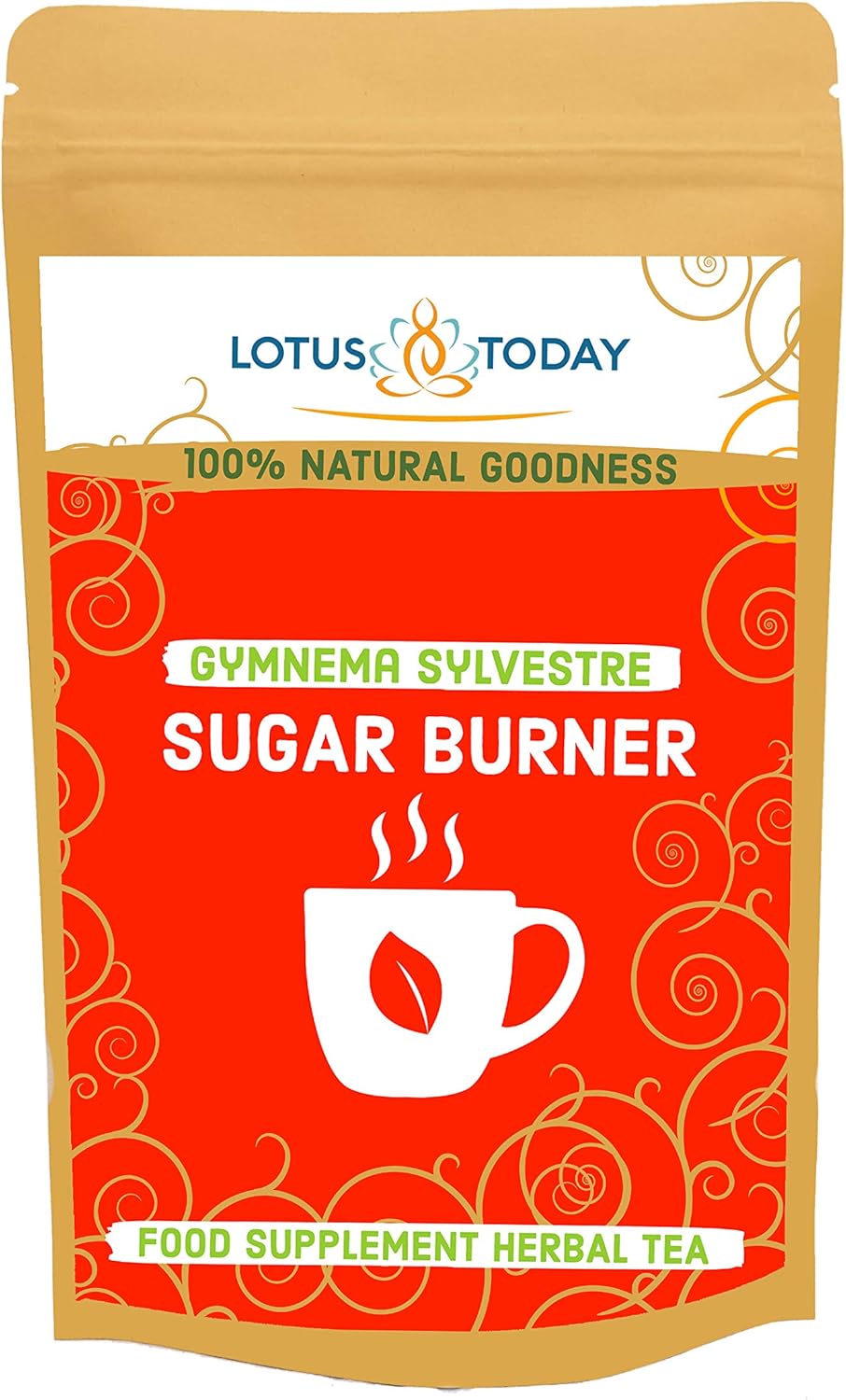 Lotus today Gymnema sylvestre herbal tea blend with Bitter Melon and fenugreek