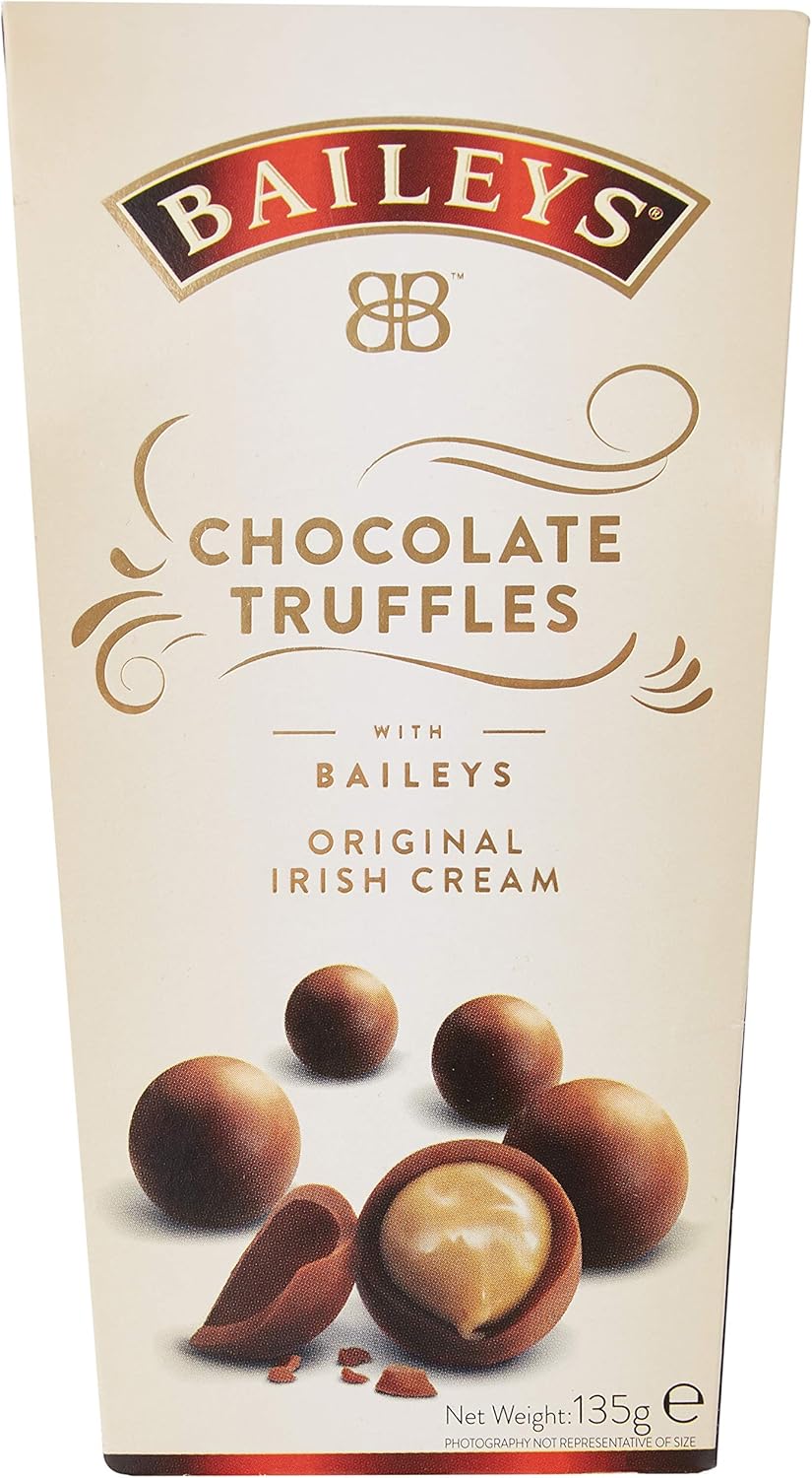 Baileys Irish Cream Twist Wraps Milk Chocolate Truffles in a Box, 135G