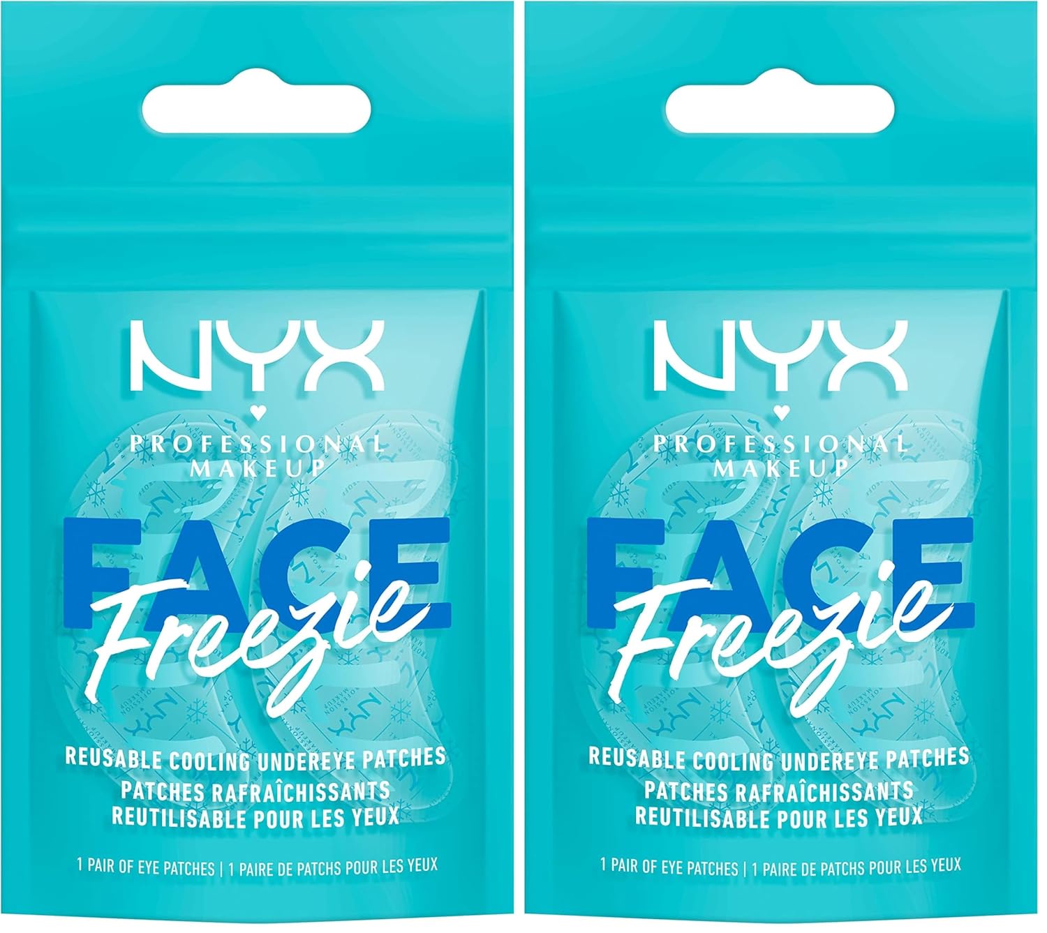 NYX PROFESSIONAL MAKEUP Face Freezie Undereye Patches (Pack of 2)