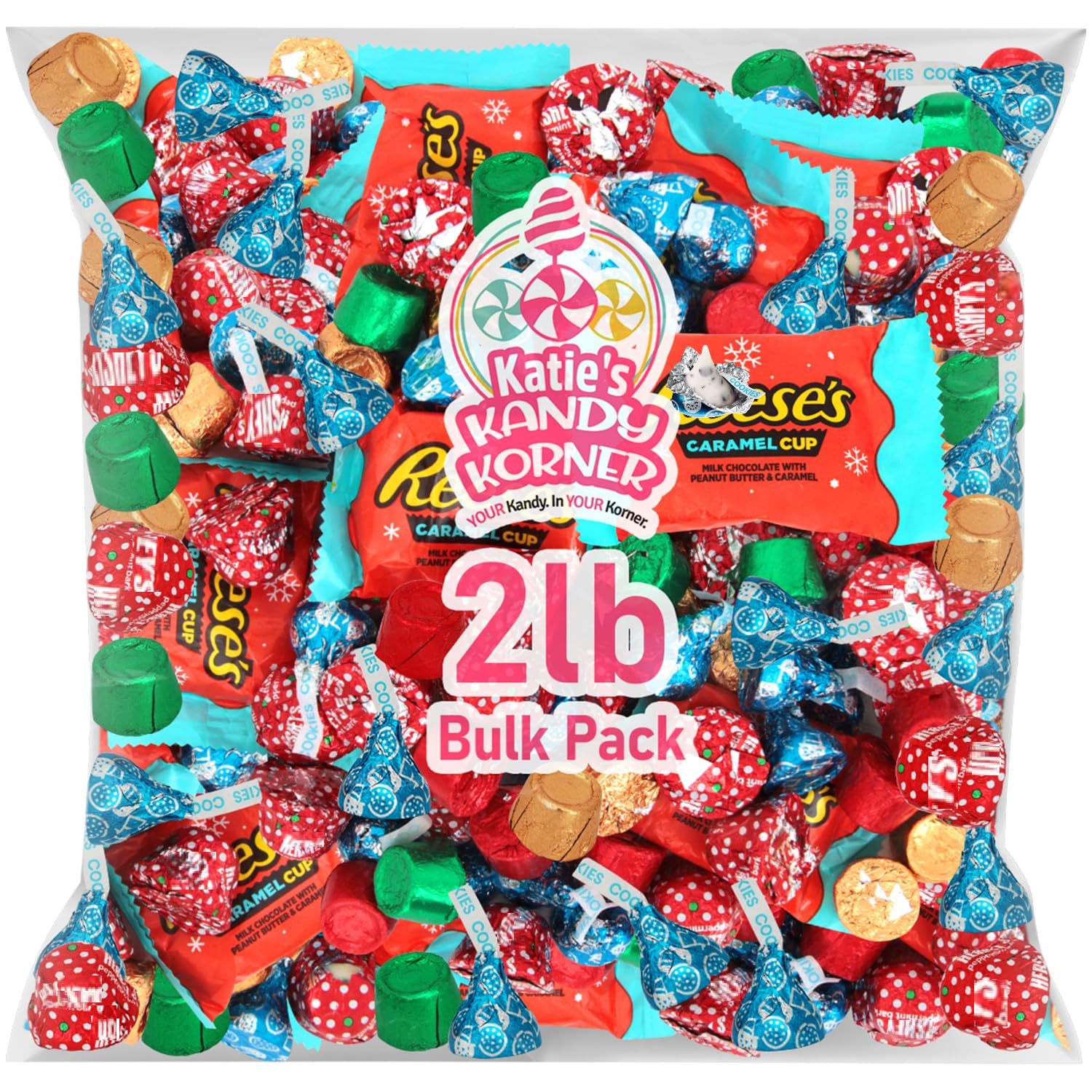 Chocolate Candy Variety Pack Bulk 2lb – Individually Wrapped Chocolate Candy Assortment for Spring Parties, and Candy Dishes – Festive Seasonal Treats for Sharing and Gifting