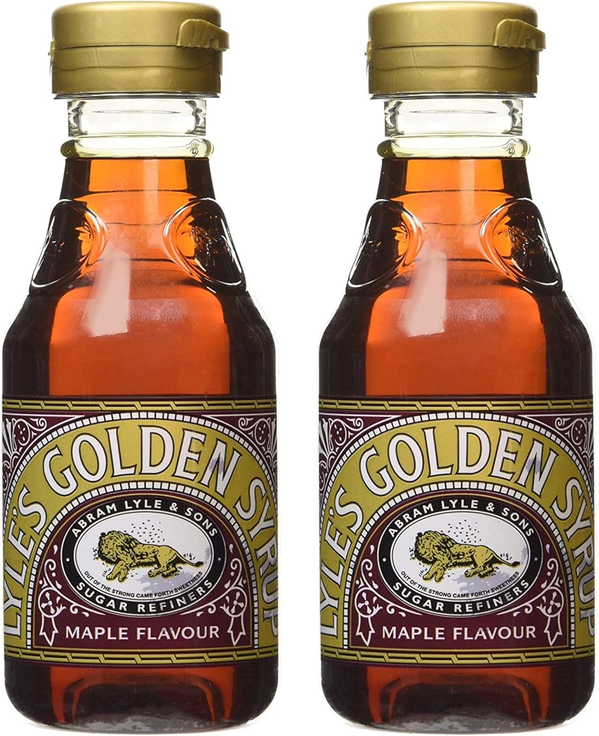 2 x 454g Maple Flavour Golden Syrup Breakfast Pancakes Cakes Baking Sweetener
