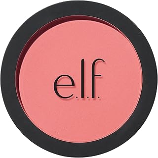 e.l.f. Primer-Infused Matte Blush, Long-Lasting, Lightweight & Buildable Powder Blush, Delivers A Matte Finish, Vegan & Cruelty-Free, Always Crushing