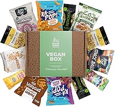 Gluten Free Vegan Chip Box: Variety of Healthy Sweet & Savory Chips – Nuts - Seeds - Fruit Stix - Healthy Vegan Gluten Free Care Package - Thoughtful Gift for Your Loved Ones