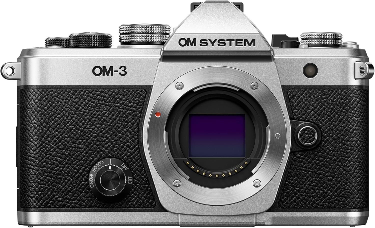 OM System Om-3 Mirrorless Micro Four Thirds Lens System Camera with Backside-Illuminated Stacked Live MOS Sensor and Built-in 5-Axis Sensor-Shift Image Stabilization