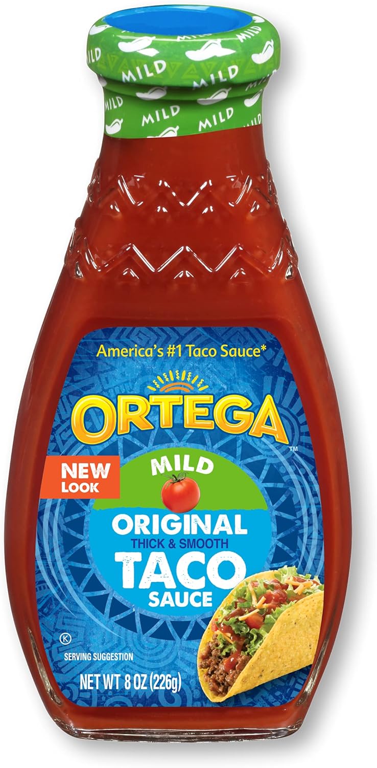 Ortega Original Taco Mild Sauce 226g (Pack of 3)