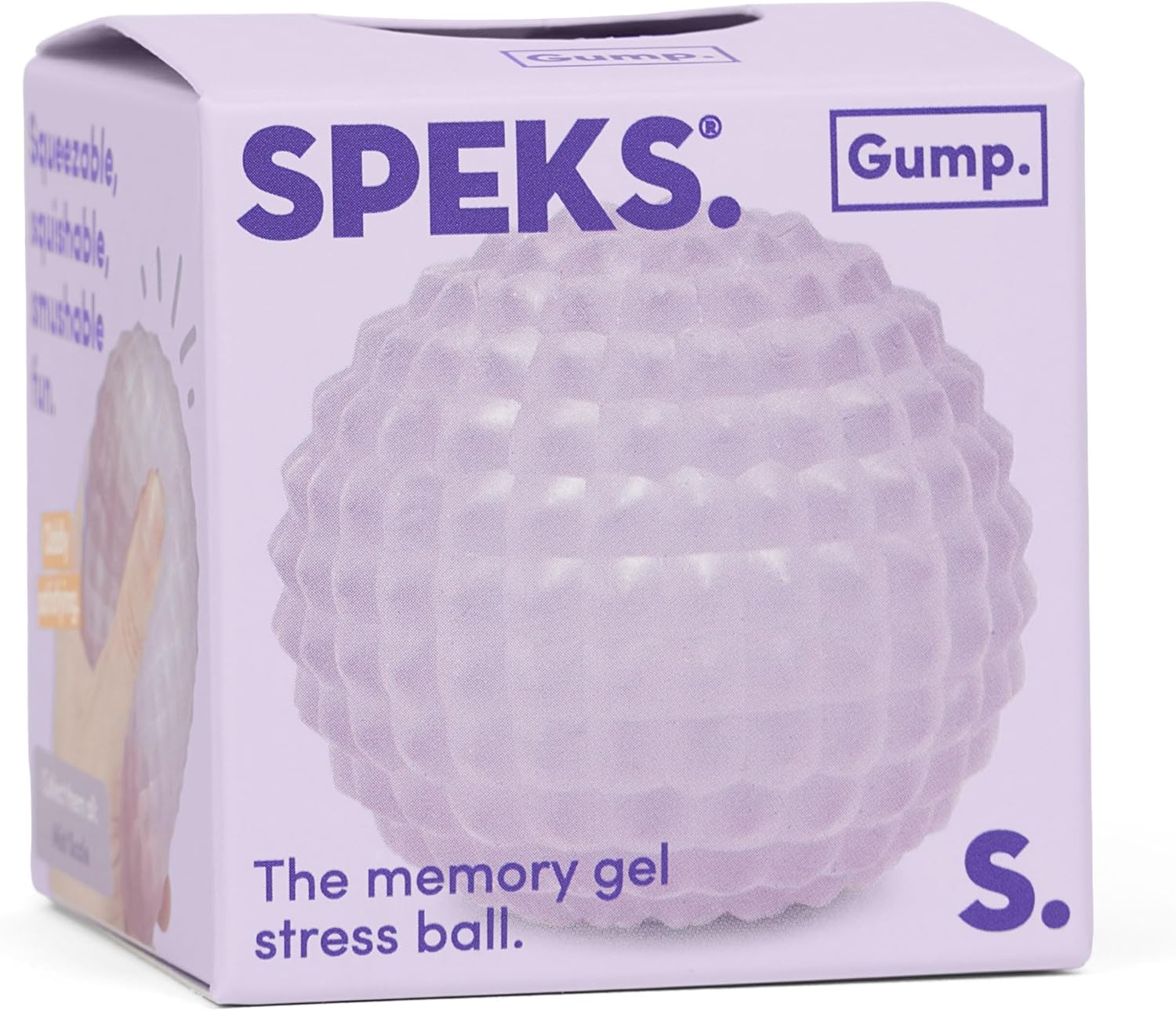 Gump Surface Gel-Filled Stress Ball | Ultra-Squishy Fidget Toy for Stress Relief & Focus | Anxiety Ball for Adults & Teens | Sensory Squeeze Toy | Mist