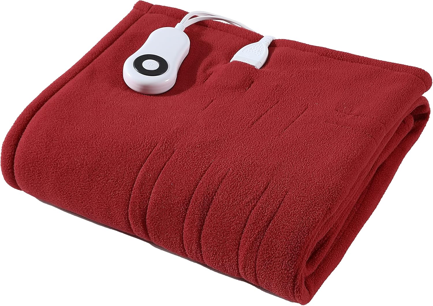 Eddie Bauer - Throw Blanket, Soft & Plush Heated Blanket, Cozy Fleece Bedding with Sherpa Reverse, 5 Heat Setting, Flag