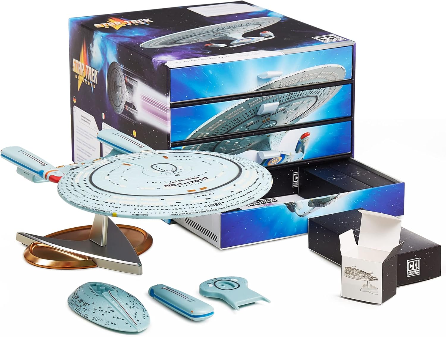 Numskull Star Trek Enterprise Advent Countdown Character Statue – Official Star Trek Merchandise – Unique Limited Edition Collectors Vinyl Gift