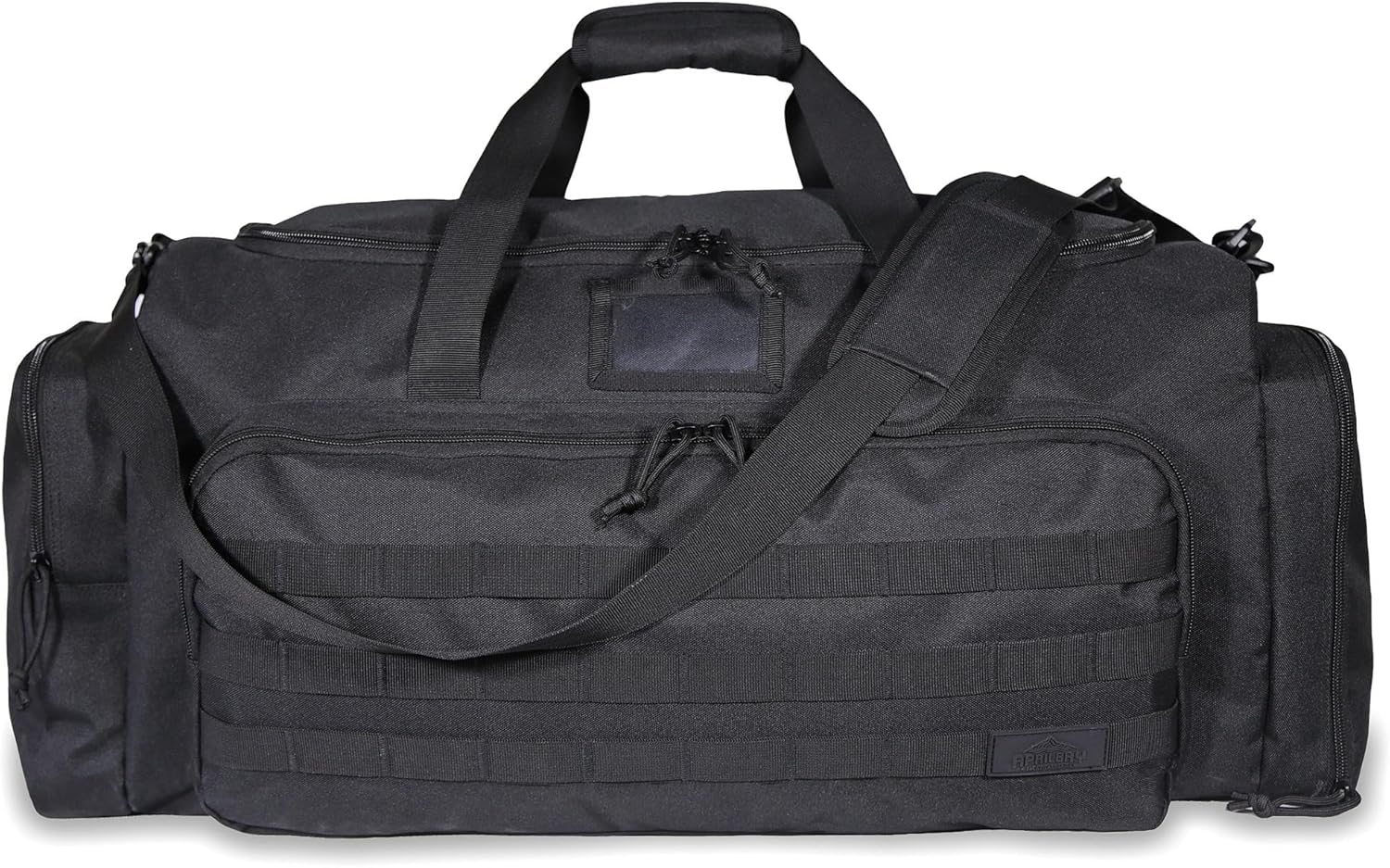 Super Quality 60L Large Duffel Travel Bag Luggage Foldable Bag Cargo Sport Gear Equipment Skiing Hardware Bag Heavy Duty& Durable(Black)