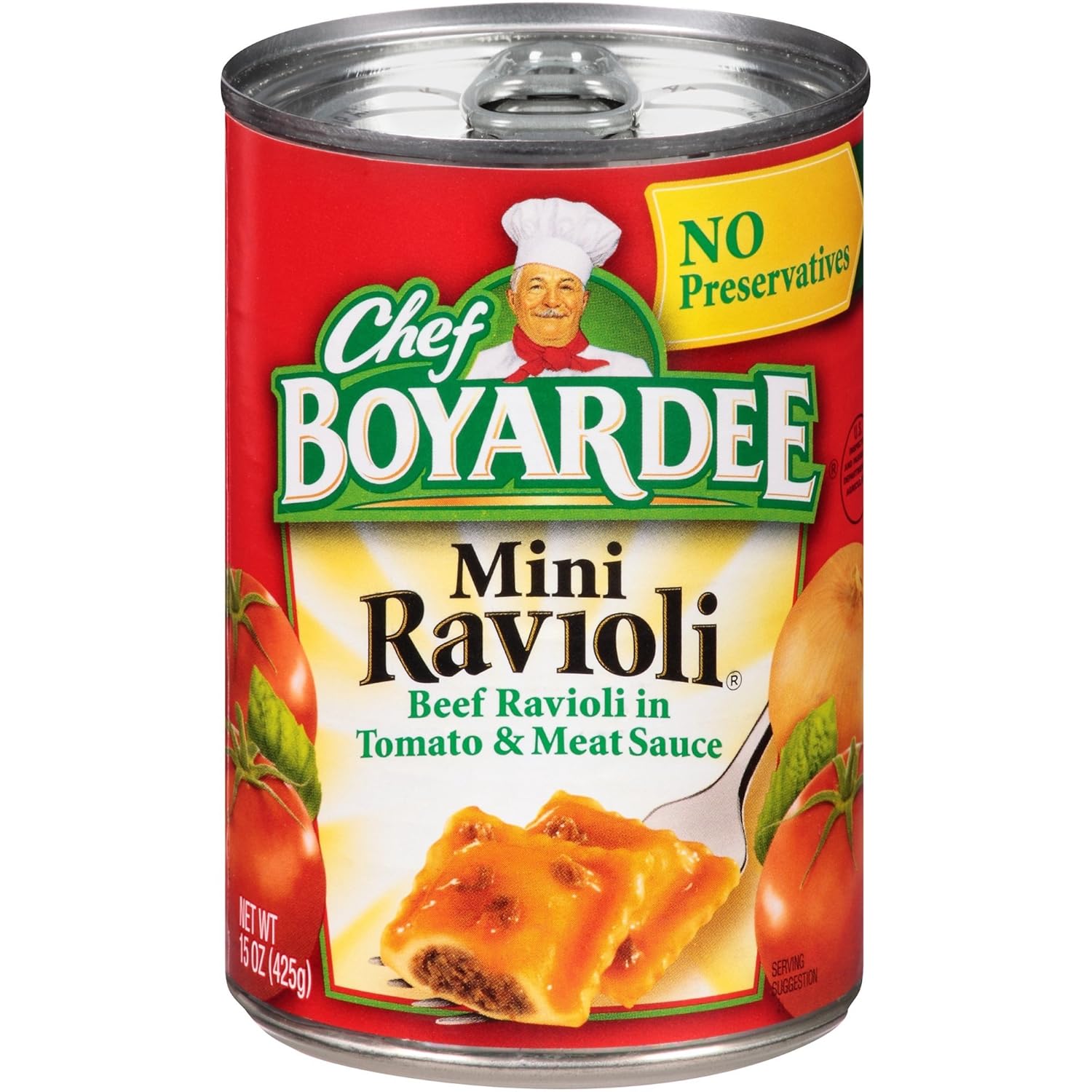 Chef Boyardee Beef Mini Ravioli, 15 Oz (Pack of 5)