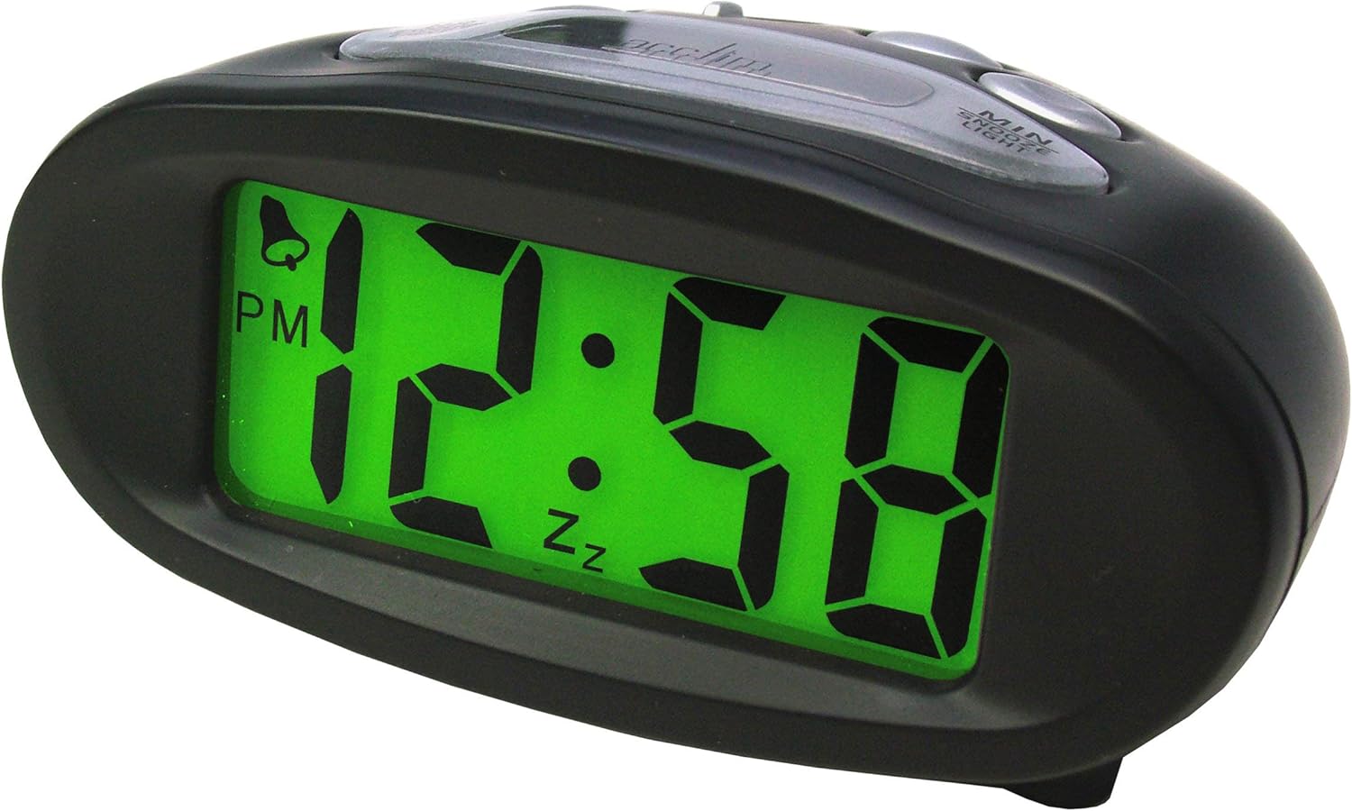 Acctim Eclipse Digital Alarm Clock Smartlite® Superbrite® Crescendo Alarm Hybrid Solar & Battery Powered