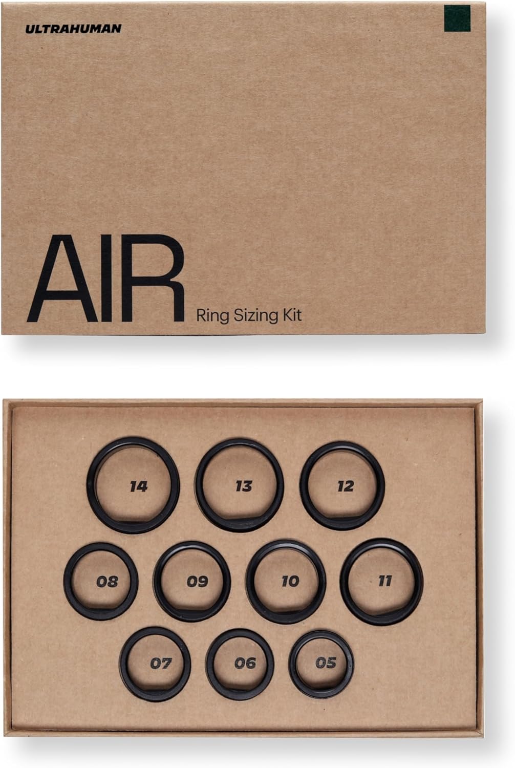 ULTRAHUMAN Ring AIR-Smart Ring Health Tracker, Size First Sizing Kit,Sleep Tracker,Smart Ring for Men/Women,Fitness Tracker (Sizing Kit)