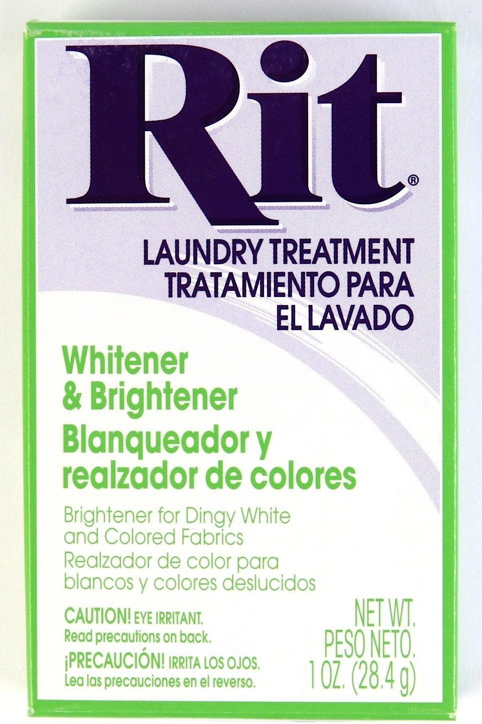 Rit Dye Laundry Treatment Whitener and Brightener Powder, 1 oz, 3-Pack