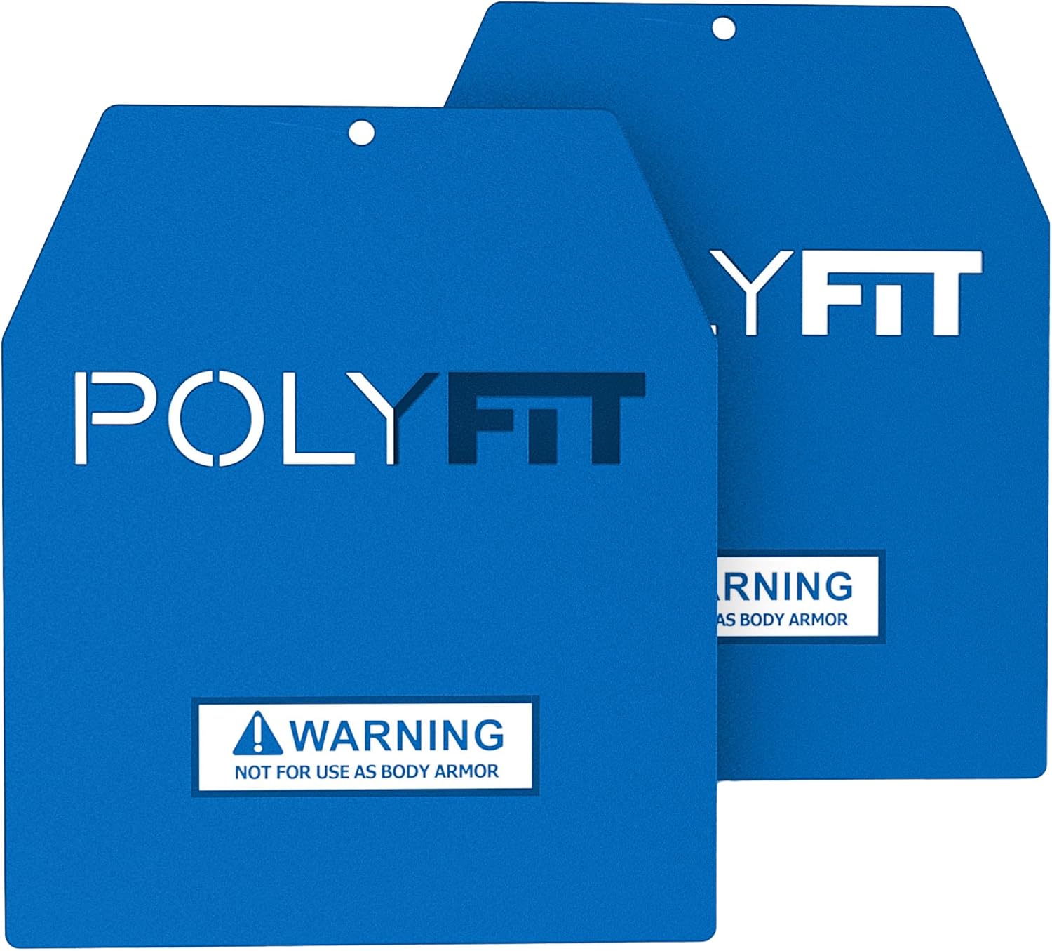 POLYFIT Weight Vest Plates - Weighted Plates for Strength Training Weight Vests - 4lb, 6lb, 9lb, 14lb, 19lb Pairs
