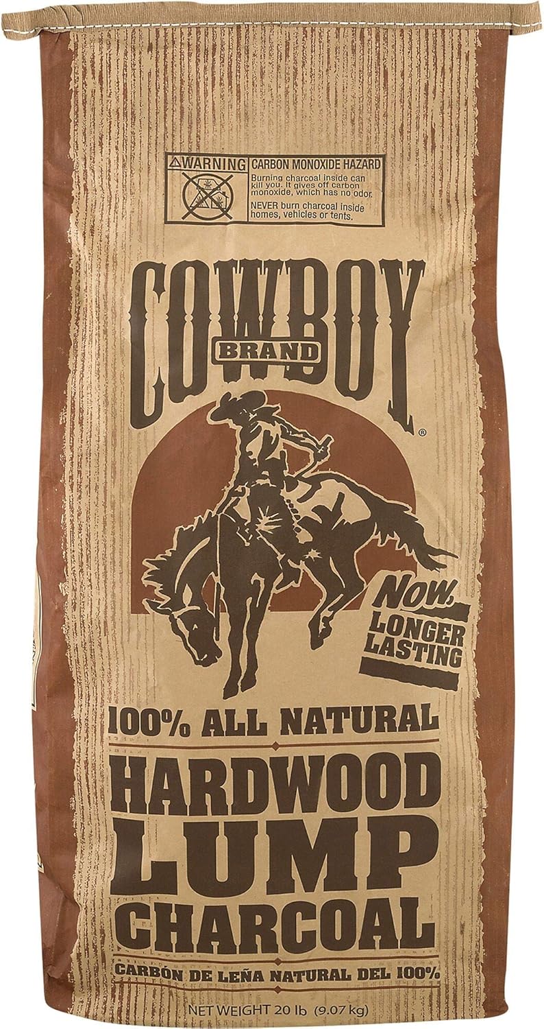 Cowboy Southern Style Hardwood Lump Charcoal (20 Pound)