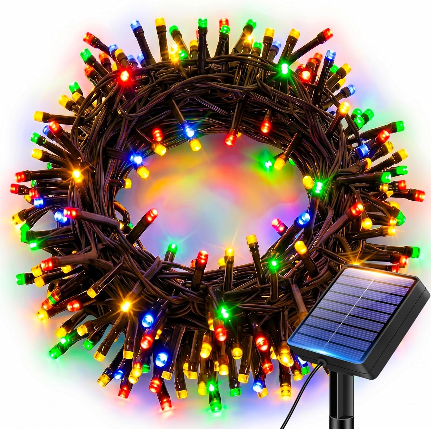 Solar Lights Outdoor Garden String, 6M/20FT 60 LED Solar Fairy Light