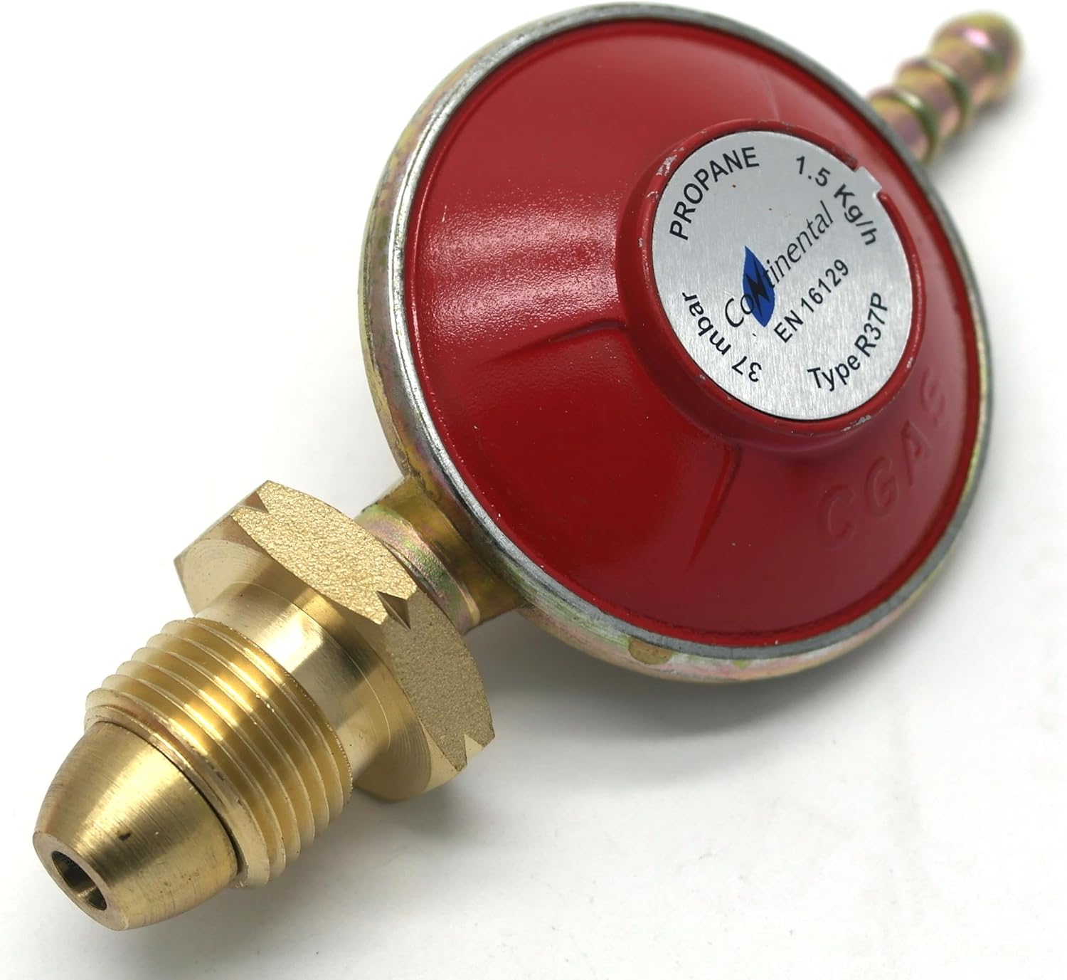 PROPANE GAS REGULATOR 37mbar STANDARD SCREW TYPE 1.5 kg/h Fits Calor/Flogas
