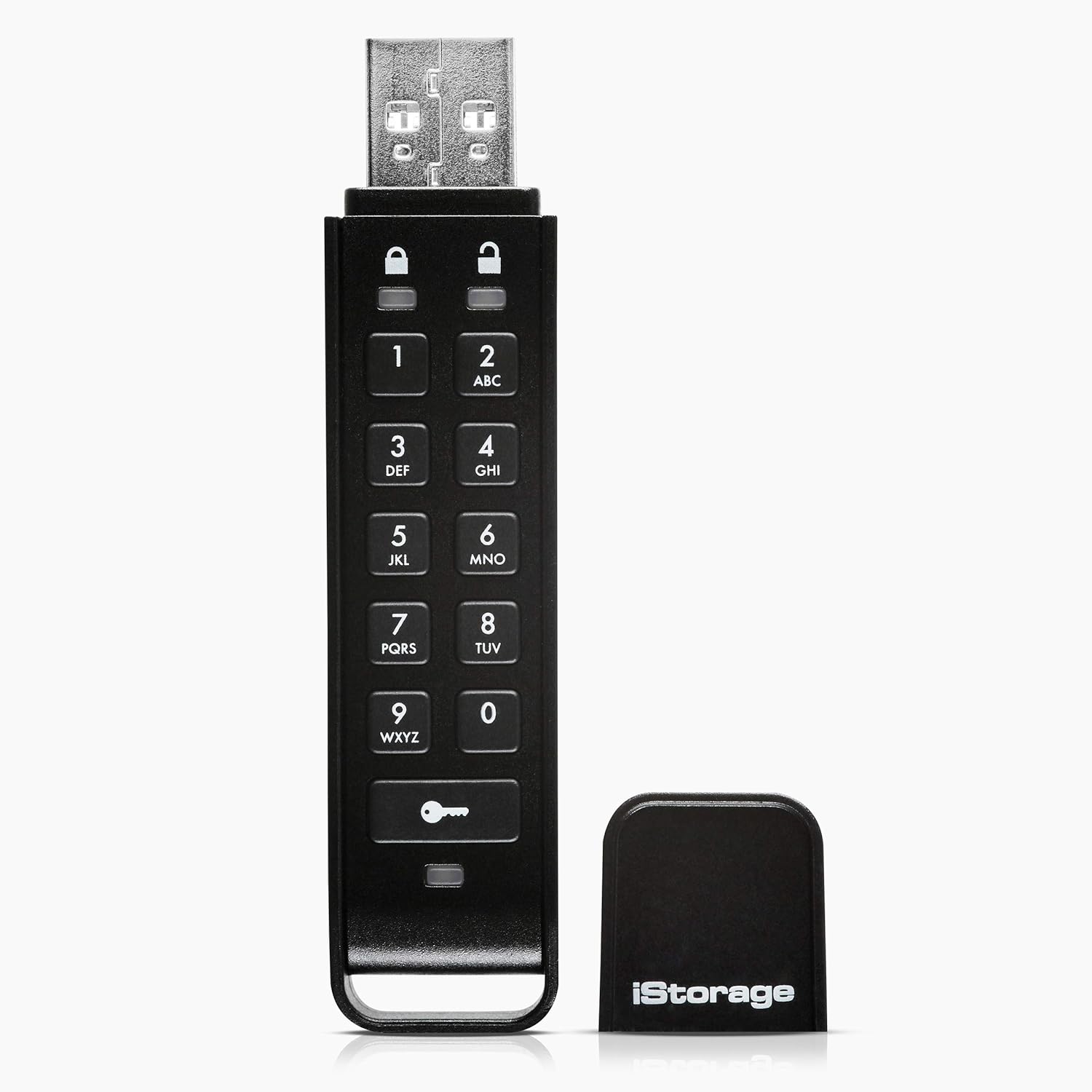 iStorage datAshur Personal2 32 GB - Secure Flash Drive - Password Protected - Portable - Military Grade Hardware Encryption