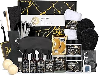 Skin Care Set, 28pcs Gifts for Women & Men includes Face Cream,Bath Oil, Scented Candle. Facial Skin Care Set, Body & Facial Kit for Women, Birthday Gifts for Women