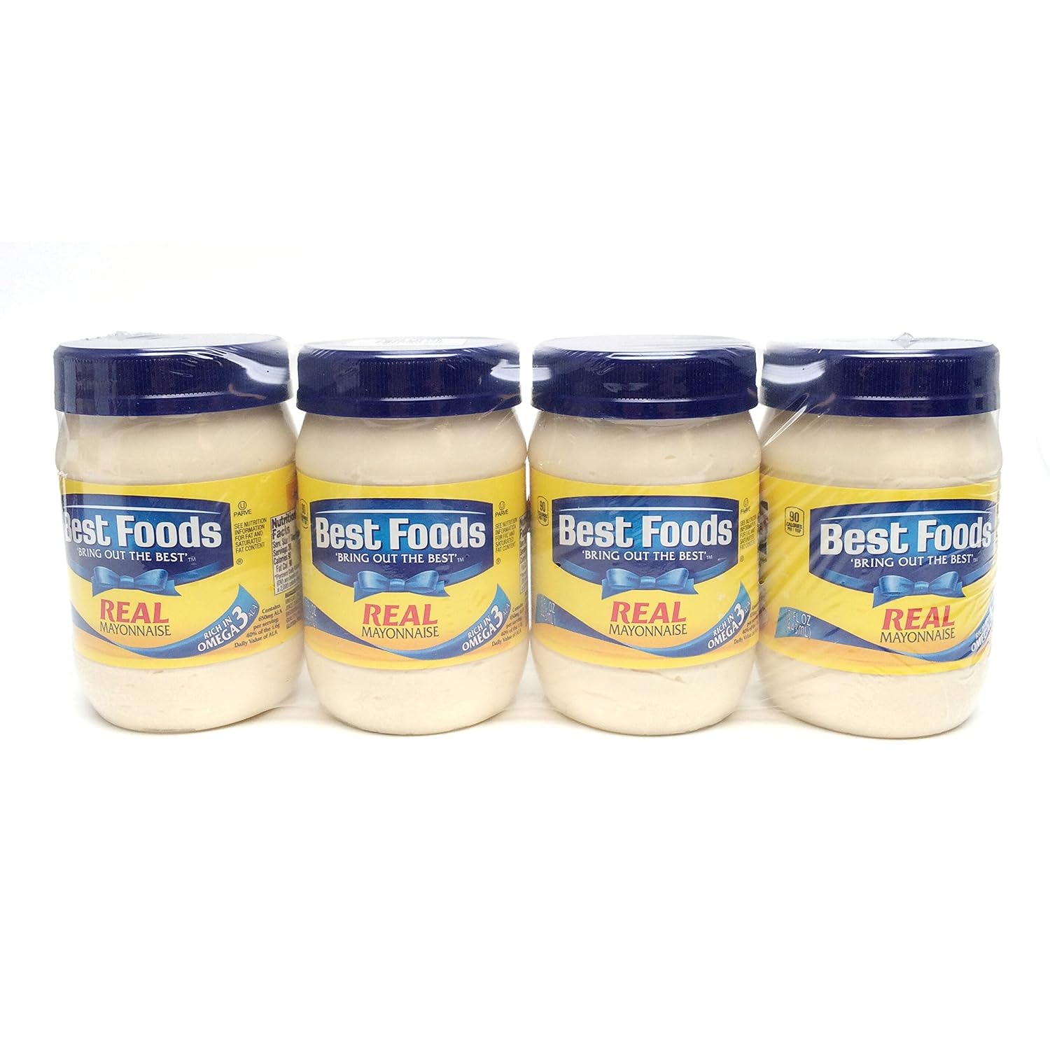 Best Foods Real, Mayonnaise, 15 oz, 4 Pack