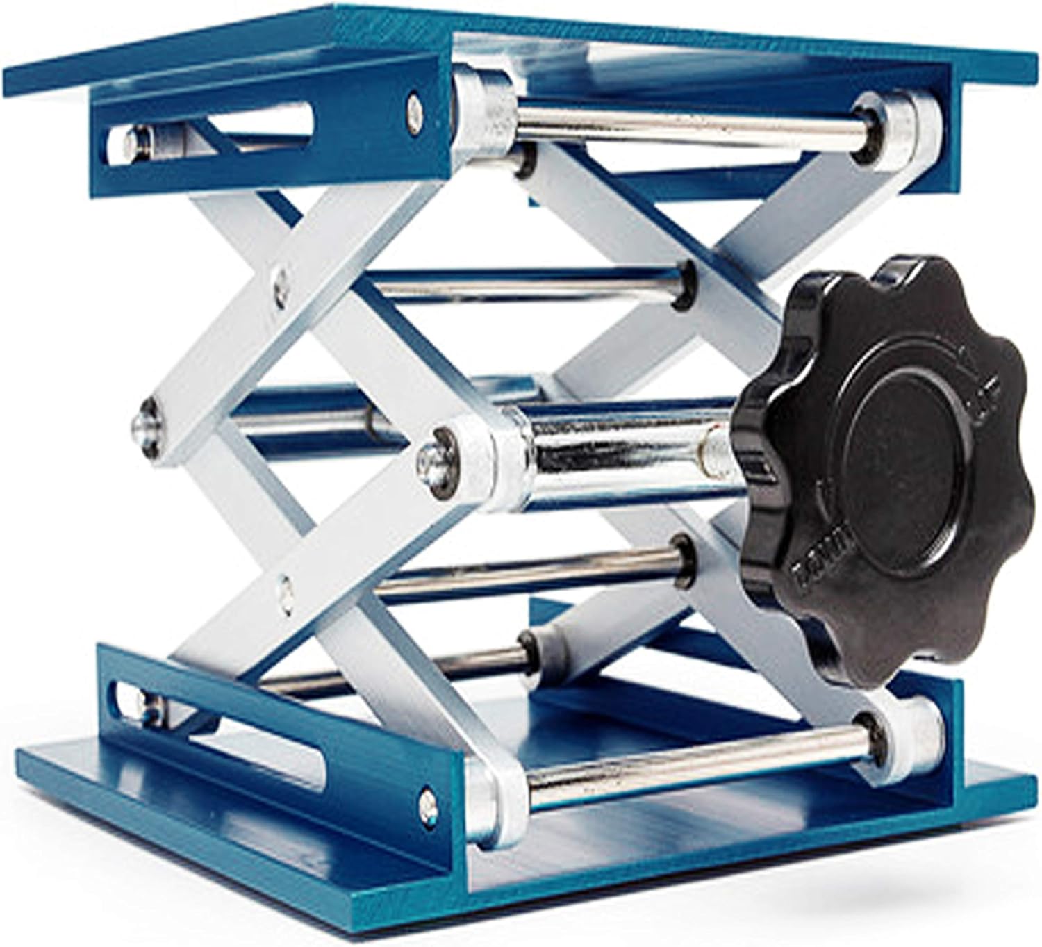 OESS Lift Table Lab Stand Lifter Scientific Scissor Lifting Jack Platform 8''X 8'' Aluminium Oxide