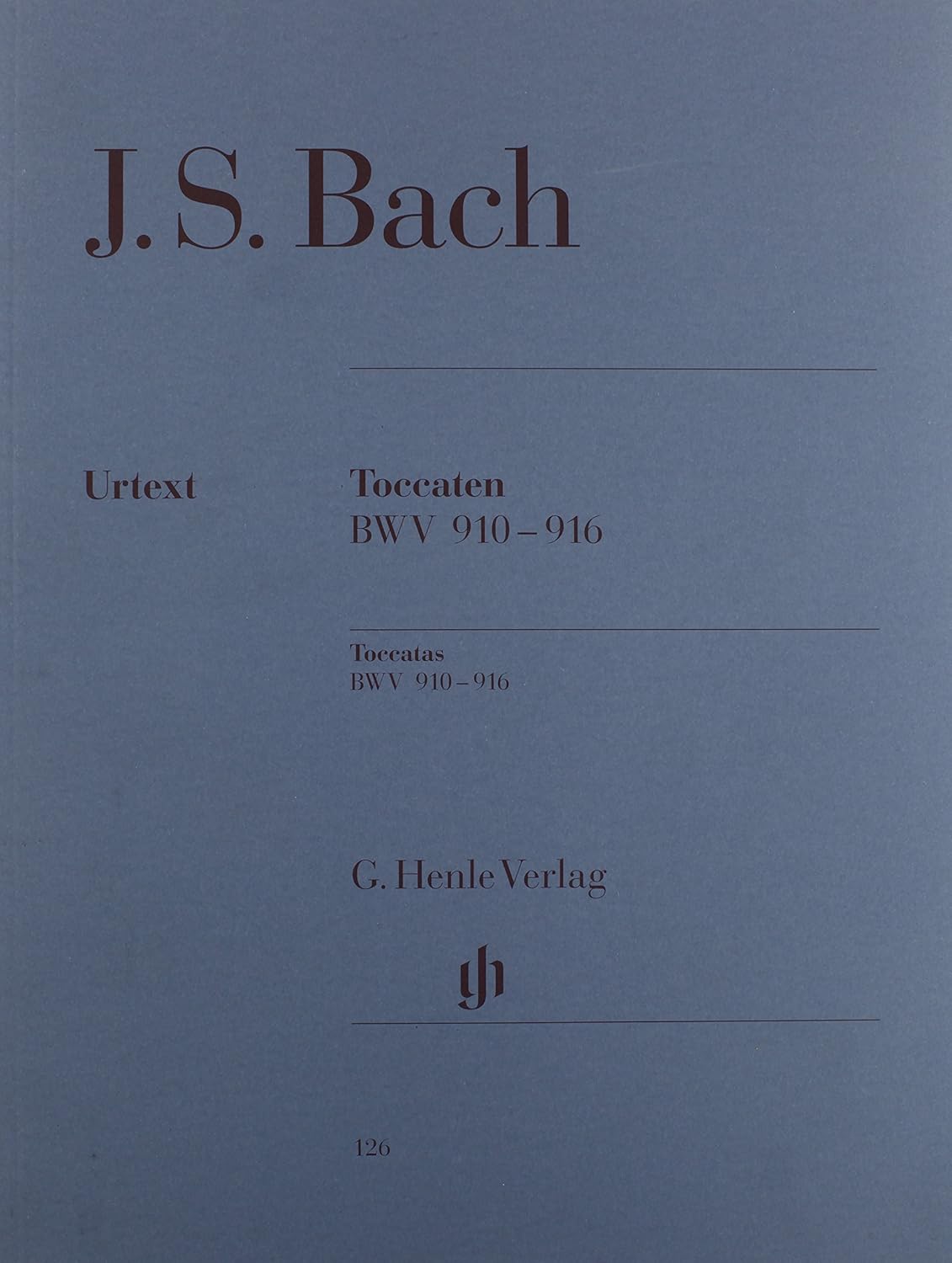 Bach Toccatas Bwv 910-916 (Multilingual Edition)
