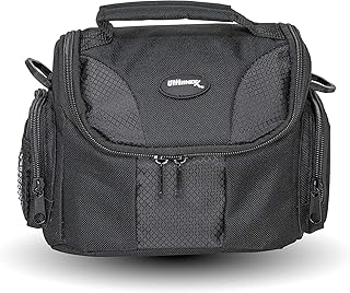 I3ePro Medium Soft Padded Digital SLR Camera Travel Case/Bag with Clip-on Detachable