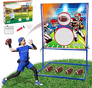 Throwing Target Game - American Football - Football Gifts for Kids 6-8 Boys 8-12 - Inspired Outdoor Fun for Children | Teenager | All Ages Perfect for Parties, Gatherings, and Family Events