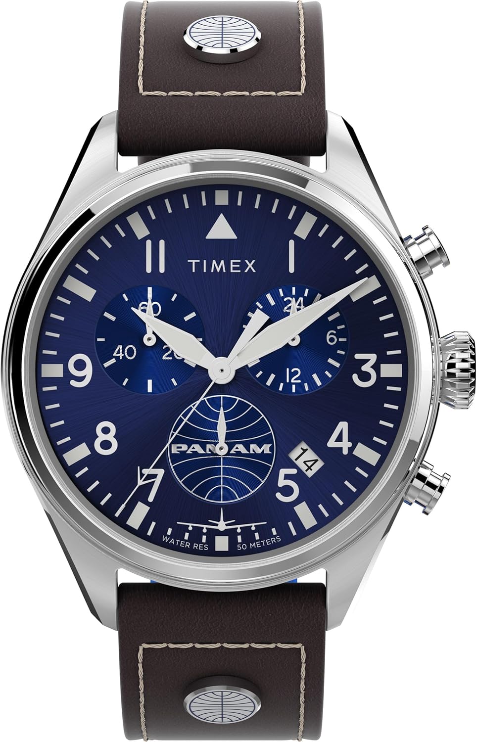 Timex Men's X Pan Am Chronograph 42mm Watch