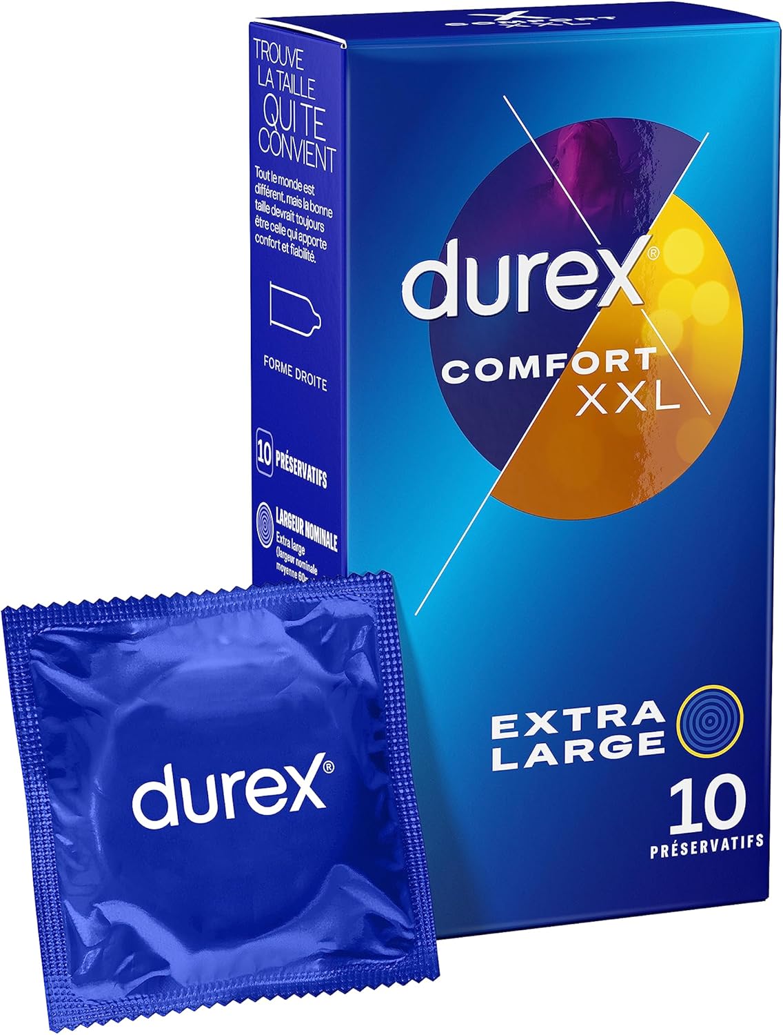 Durex Comfort XXL - 10 Extra Large Condoms
