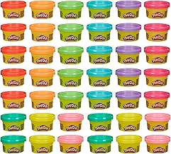 Play-Doh Bulk Handout 42-Pack of 1-Ounce Modeling Compound Cans, Non Candy Halloween Handout Toys & Party Favors, Kids Arts & Crafts, Preschool Toys, Ages 2+ (Amazon Exclusive)