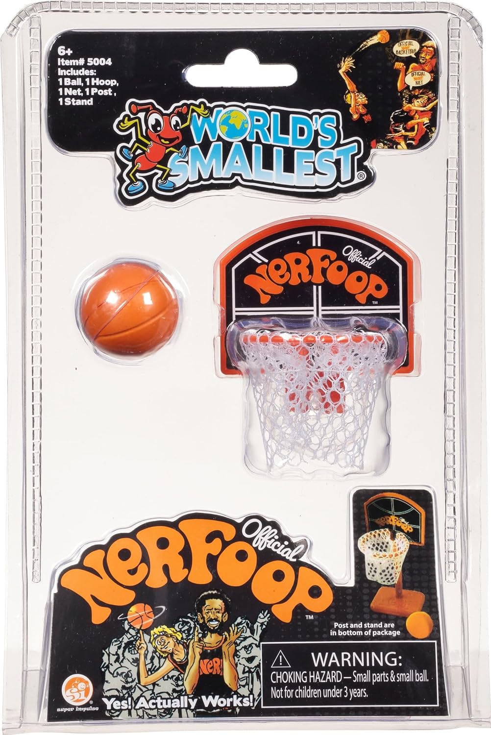 World's Smallest Official Nerf Basketball