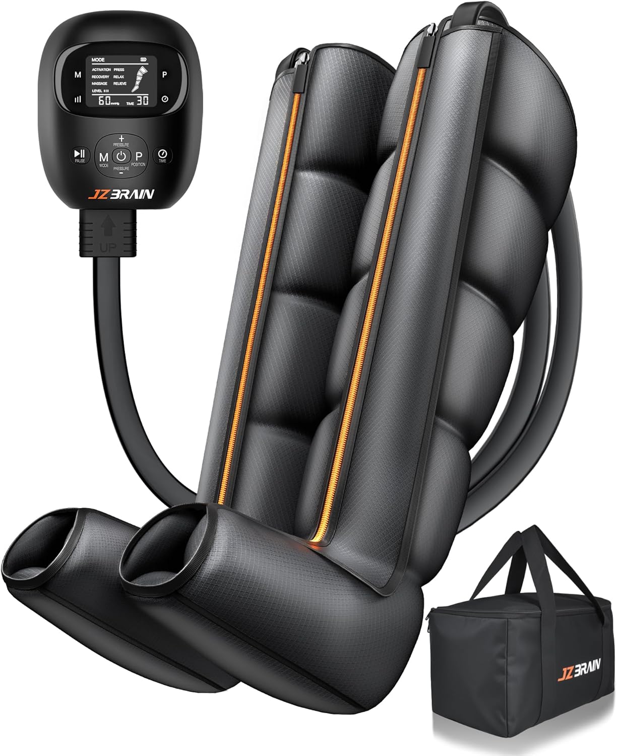 Sequential Air Leg Compression Massager – Rechargeable Foot and Leg Compression Boots for Circulation & Post-Workout Muscle Relaxation – Recovery System for Athletes, Runners, HSA FSA Eligible