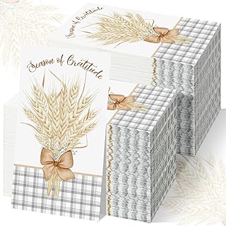 Seajan 200 Pcs Fall Guest Napkins Disposable Hand Towels for Bathroom Guest Towels Paper Napkins Paper Hand Towel Paper Guest Towels Disposable Guest Napkins for Bathroom Wedding (Autumn Wheat)
