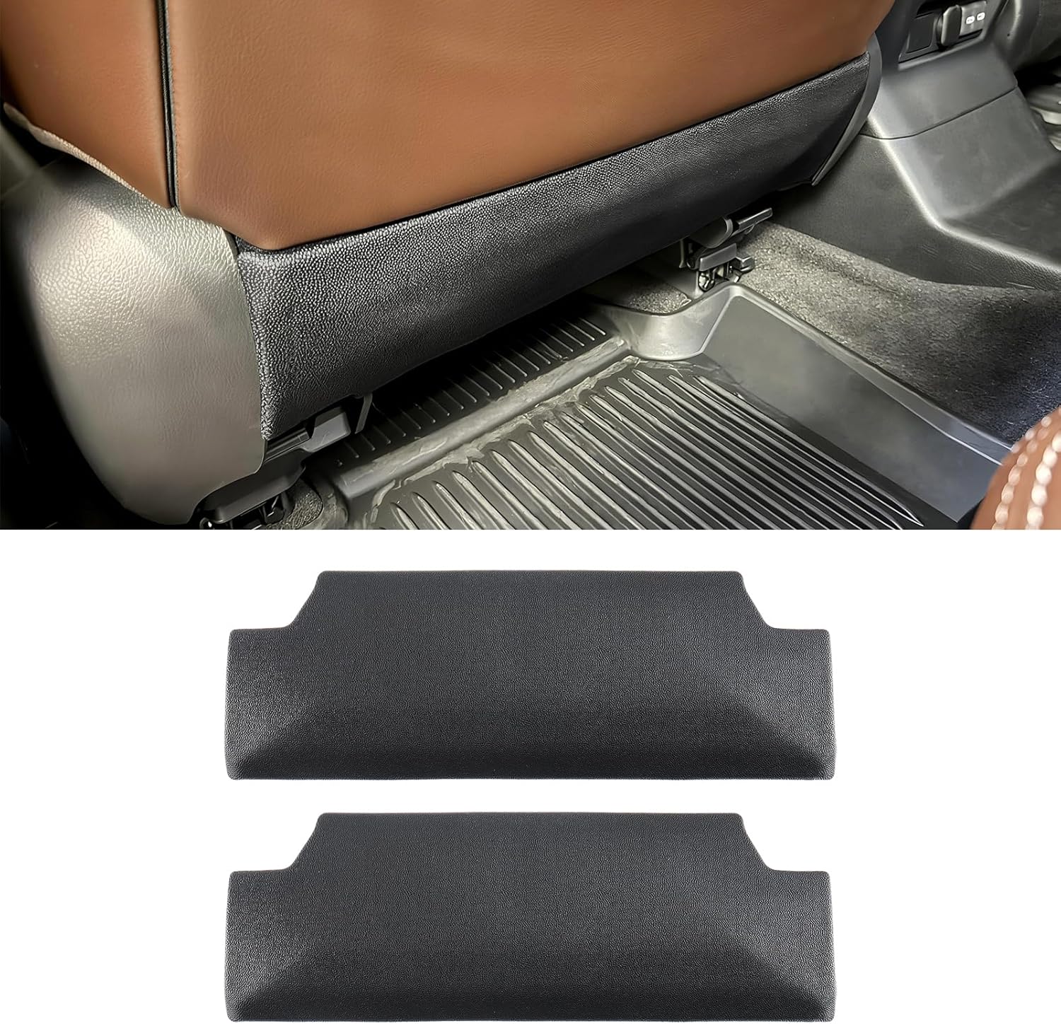 Back Seat Anti-Kick Mats Compatible with Toyota Land Cruiser 250 LC250 J250 2024 2025, Backrest Dirt Protector Cover Pad (TPE)