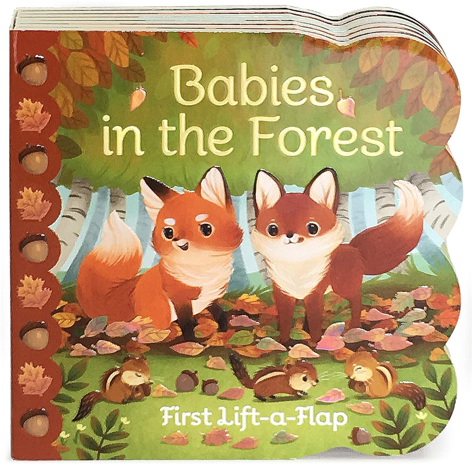 Babies in the Forest- A Lift-a-Flap Board Book for Babies and Toddlers, Ages 1-4