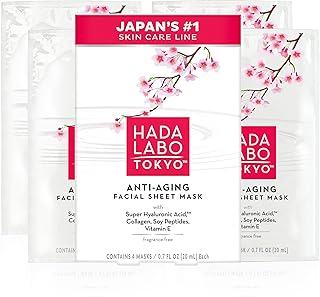 Hada Labo Tokyo Ultimate Anti-aging Facial Mask - 0.7 Oz