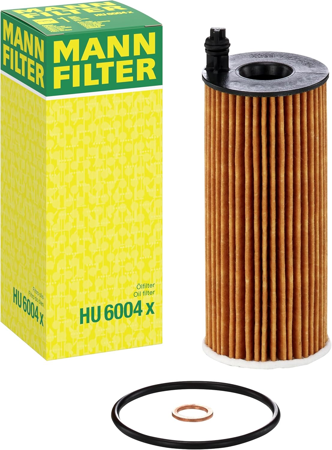 MANN-FILTER HU 6004 x Oil Filter - CARS + TRANSPORTERS