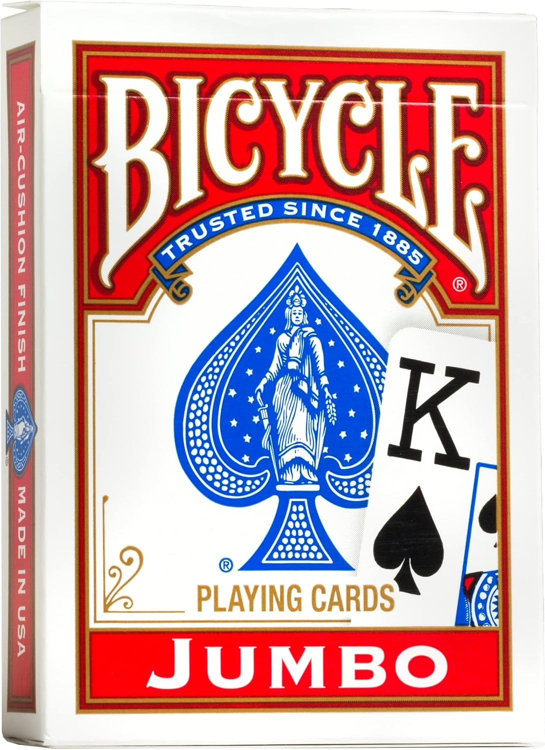 Springbok Bicycle Poker Size Jumbo Index Playing Cards (Colors May Vary)