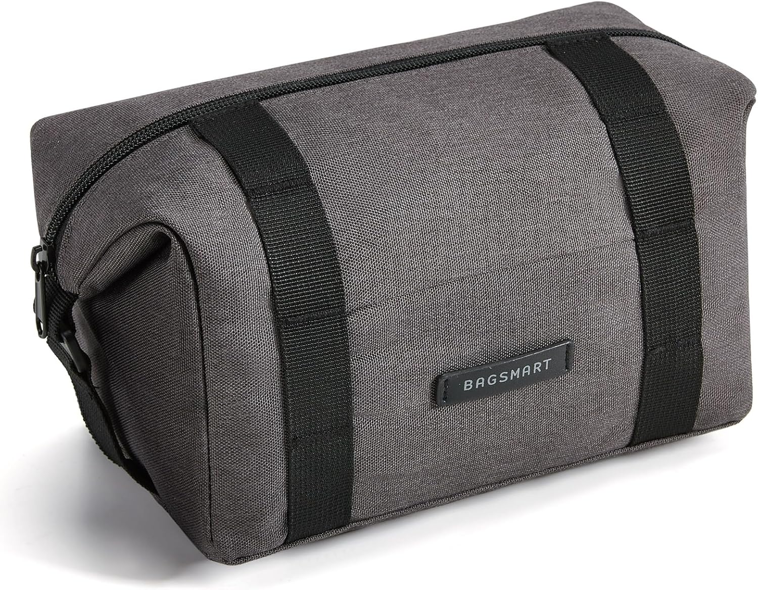 BAGSMART Travel Toiletry Bag for Men, Large Hanging Dopp Kit Water Resistant Shaving Bags Organizer Gifts for Mens Traveling, Hygiene, Bathroom Essentials, Toiletries Accessories, Black